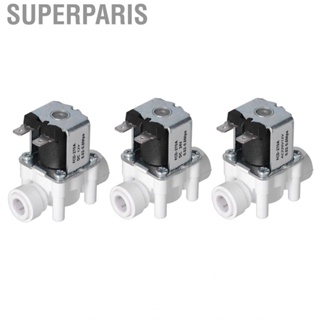 Superparis Normally Closed Solenoids Valves  Compact 0.02-0.8Mpa Lightweight Electric Solenoid Valve Quick Connector for Industrial Control