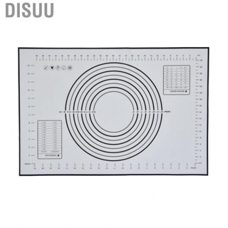 Disuu Silicone Dough Rolling Mat Fiberglass Kneading 24 X 16 Inch Large Thicken AC