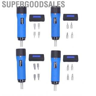 Supergoodsales 0.6NM 1.2NM 3NM 6NM 1/4in Preset Torsion Screwdriver Wrench Hand Tool