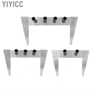 Yiyicc Tattoo Machine Rack Stand Display Stainless Steel Firm Durable for Tool