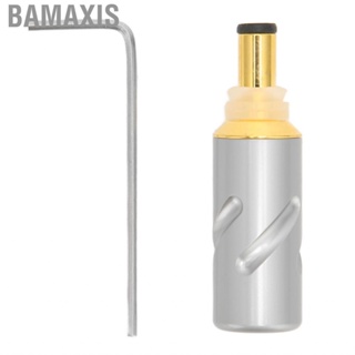 Bamaxis DC Connector DIY Plug Gold Plated Screw Lock For 8.4mm Diameter
