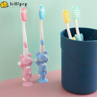 Lollipo1 4 ชิ้น / เซต แปรงสีฟันเด็ก ดูแลช่องปาก สุขภาพฟัน เด็ก ดูแลฟัน