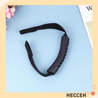 Hecceh ที่จับพลาสติก PVC สีดํา สําหรับพนักพิงศีรษะรถยนต์ 2 ชิ้น