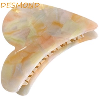 Desmond Acetate กิ๊บติดผม รูปก้อนเมฆ ครึ่งวงกลม เข้ากับทุกการแต่งกาย เครื่องประดับ สําหรับผู้หญิง