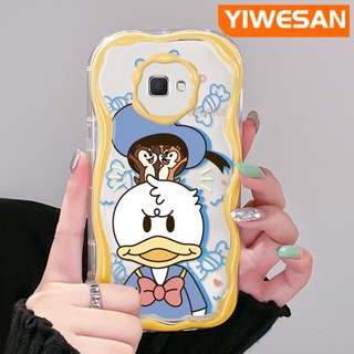 เคสโทรศัพท์มือถือ ซิลิโคนใส ลายการ์ตูนโดนัลด์ดั๊กน่ารัก สีสันสดใส สําหรับ Samsung J7 Prime J7 Prime 2 J2 Prime