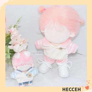 Hecceh ชุดเสื้อฮู้ด คอปกตุ๊กตา แบบเปลี่ยน สําหรับตุ๊กตา 10 20 ซม.