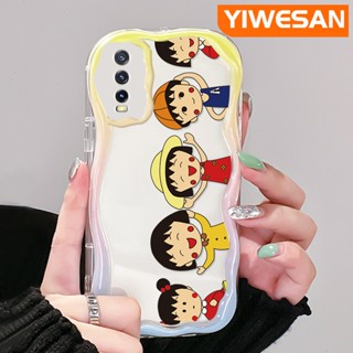 เคสโทรศัพท์มือถือแบบนิ่ม ใส กันกระแทก ลายการ์ตูนชิบิ มารุโกะจัง สําหรับ VIVO Y20 Y20i Y20S Y12s Y20 2021 Y11s Y12A Y20T Y20S M Y20S D