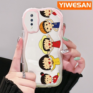 เคสโทรศัพท์มือถือแบบนิ่ม ใส กันกระแทก ลายการ์ตูนชิบิ มารุโกะจัง สําหรับ VIVO S1 Pro