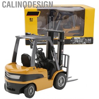 Calinodesign Forklift Truck Model  Toy Shock-Absorbing Long-Term Use for Kids