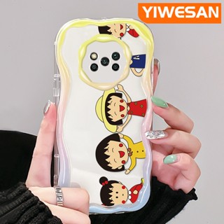 เคสโทรศัพท์มือถือแบบนิ่ม ใส กันกระแทก ลายการ์ตูนชิบิ มารุโกะจัง สําหรับ Xiaomi Poco X3 NFC Poco X3 Pro Poco X3 GT Poco X4 NFC X4 GT M3 F4