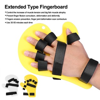 Living Shop 2 สีนิ้วมือ Orthotics ขยายประเภท Fingerboard Stroke Hand Splint การฝึกอบรมสนับสนุน