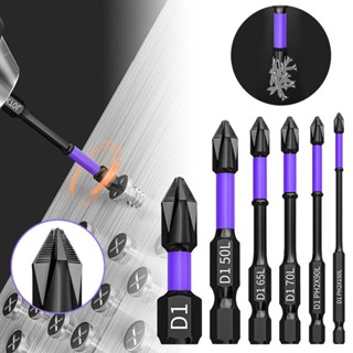 Upgraded High Hardness and Strong Magnetic Bit,D1 Impact Driver Bit Set 2023