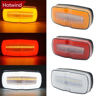 Hotwind ไฟหรี่ข้าง Led 28 ดวง 12V 24V อุปกรณ์เสริม สําหรับติดท้ายรถยนต์ รถบรรทุก เรือ V6Z1 1 ชิ้น