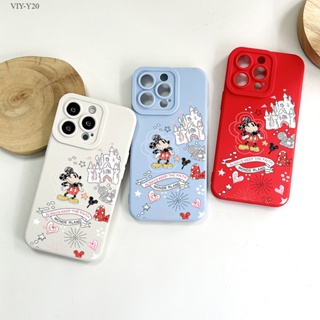 VIVO Y20 Y20i Y20S G Y12S Y12A Y17 Y15 Y12 Y16 Y19 Y91 Y95 Y91C Y1S 2021 เคสวีโว่ สำหรับ Cartoon Mouse  เคส เคสโทรศัพท์