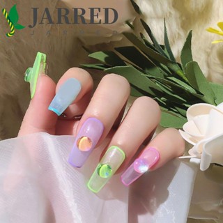 Jarred อุปกรณ์ตกแต่งเล็บ เพชรเรืองแสง มอคค่า 3D DIY