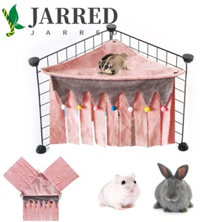 Jarred บ้านหนูแฮมสเตอร์ พู่ แถบมุม ทนทาน สําหรับสัตว์เลี้ยงขนาดเล็ก เปลซ่อน กระต่าย เต็นท์ซ่อน