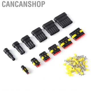 Cancanshop 147Pcs  Electrical Connector 1 2 3 4 5 6 Pin Way Wire