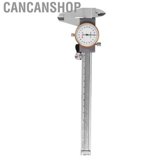 Cancanshop Dial Caliper  Stainless Steel Calipers 0.02mm Resolution Smooth Sliding for Mobile Measurement