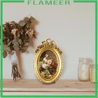 [Flameer] กรอบรูปเรซิ่น สไตล์วินเทจ สําหรับตกแต่งบ้าน ห้องนั่งเล่น