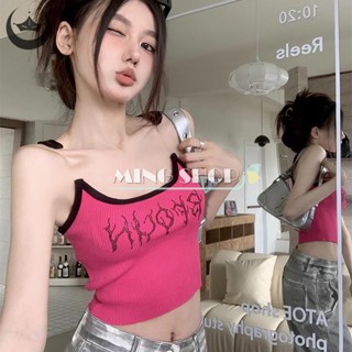 Ming Summer Hottie เสื้อสายเดี่ยว แขนกุด คอยู เซ็กซี่ สําหรับผู้หญิง TH
