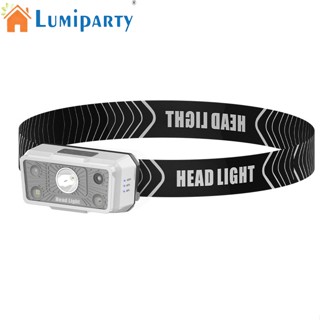 Lumiparty โคมไฟ Led Type-c แบบพกพา มีเซ็นเซอร์ชาร์จ Type-c สําหรับวิ่งกลางคืน