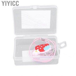 Yiyicc Hearing Aids  Holder  Washable Strawberry Pattern Straps Portable for Kids Sports