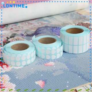 Lontime สติกเกอร์ปักครอสติชคริสตัล ทรงกลม ทรงสี่เหลี่ยม DIY สําหรับตกแต่งบ้าน 3000 ชิ้น