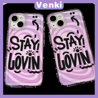 VENKI - เข้ากันได้สำหรับ เคสไอโฟน เคสไอโฟน11 เคส iphone 11 TPU ถุงลมนิรภัยเคสโทรศัพท์กันกระแทกป้องกันกล้องสีดำเรียบง่ายภาษาอังกฤษเข้ากันได้กับ iPhone 14 13 PRO MAX iPhone 12 PRO MAX XR XS 7 8 PLUS