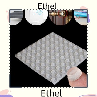 Ethel1 แผ่นบัฟเฟอร์ซิลิโคน กันลื่น มีกาวในตัว ป้องกันเสียงดัง 50 64 80 100 ชิ้น