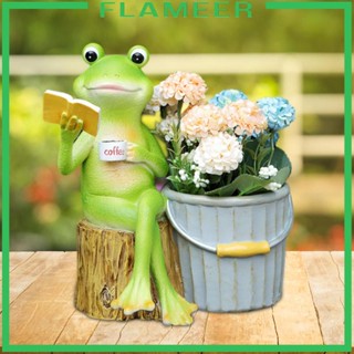 [Flameer] กระถางต้นไม้ รูปกบน่ารัก ขนาดเล็ก สําหรับตกแต่งบ้าน