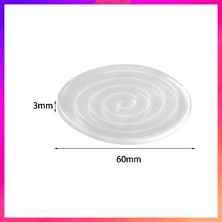 [Predolo2] แผ่นซิลิโคนใส สําหรับรองขาเก้าอี้ เฟอร์นิเจอร์ 4 ชิ้น