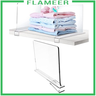 [Flameer] ชั้นวางของอะคริลิค สําหรับตู้เสื้อผ้า ตู้เสื้อกันหนาว