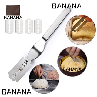 Banana1 เครื่องมือสเตนเลส สําหรับตัดแป้งโดว์ ขนมปัง