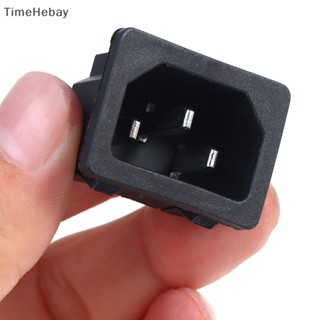 Timehebay ซ็อกเก็ตสวิตช์โยก AC 3 Pin 250V 10A EN