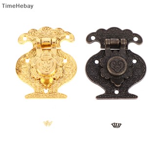 Timehebay กลอนล็อคตู้เครื่องประดับ สีบรอนซ์ สไตล์โบราณ EN