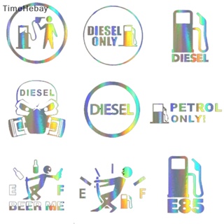 Timehebay สติกเกอร์ไวนิล ลาย DIESEL ONLY 3D สําหรับติดตกแต่งรถยนต์