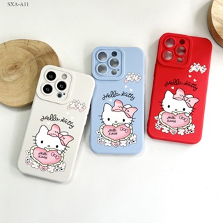 Samsung Galaxy A11 A12 A13 A23 A32 A51 A71 A52 A52S A50 A50S A30S A53 4G 5G เคสซัมซุง สำหรับ Kitty Cat  เคส เคสโทรศัพท์