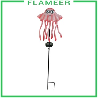 [Flameer] โคมไฟ LED พลังงานแสงอาทิตย์ สําหรับตกแต่งสวน รั้ว ทางเดิน