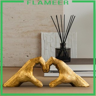 [Flameer] รูปปั้นเรซิ่น รูปหัวใจ สําหรับตั้งโต๊ะ