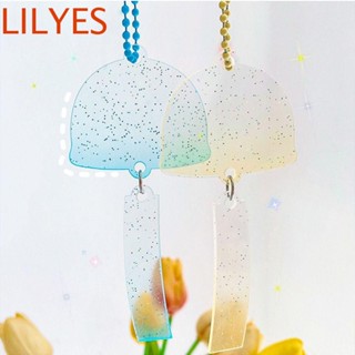 Lilyescub จี้กระดิ่งลม แบบใส แฮนด์เมด DIY สําหรับตกแต่งสมุดภาพ ของขวัญ