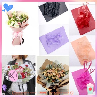 Ly กระดาษห่อดอกไม้ แบบโปร่งแสง ขนาด A4 DIY 100 แผ่น ต่อแพ็ค