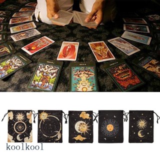 Kool Divinations กระเป๋าใส่ลูกเต๋า ผ้าสักหลาด ขนาดเล็ก