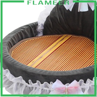 [Flameer] ที่นอนสัตว์เลี้ยง แบบนิ่ม กันลื่น ขนาดเล็ก กลาง สําหรับสุนัข แมว