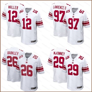 เสื้อยืดกีฬาแขนสั้น ลายทีมชาติฟุตบอล New York Giants Darren Waller HQ1 NFL พลัสไซซ์ QH1