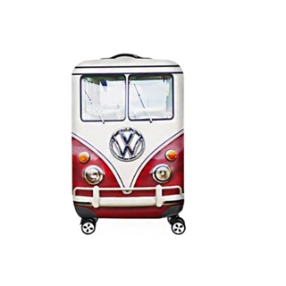 ผ้าคลุมกระเป๋าเดินทาง ลายสัตว์ Volkswagen Camper Van ขนาด 18-32 นิ้ว