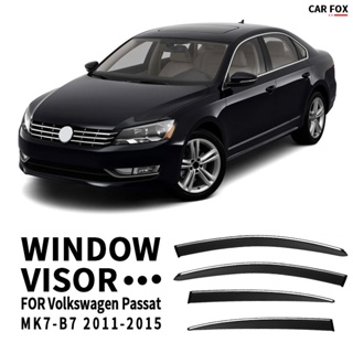 ที่บังแดดหน้าต่างรถยนต์ PC อุปกรณ์เสริม สําหรับ Volkswagen Passat B6 B7 B8 Sedan 4 ชิ้น