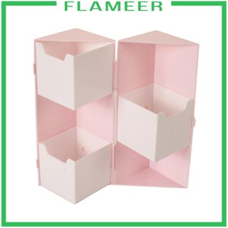 [Flameer] กล่องจัดระเบียบเครื่องประดับ ลิปสติก เครื่องสําอาง อเนกประสงค์ สําหรับตั้งโต๊ะ ห้องน้ํา