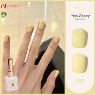 Miss Gooey2023 ใหม่แฟชั่นสี Phototherapy กาวเล็บพิเศษ 52 สีฤดูร้อนเล็บกาว veemm