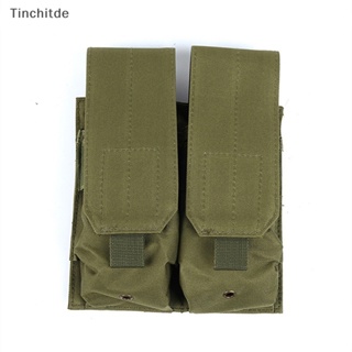 [Tinchitde] กระเป๋าแมกกาซีน ลายทหารยุทธวิธี MOLLE Triple Army Shoog [Preferred]