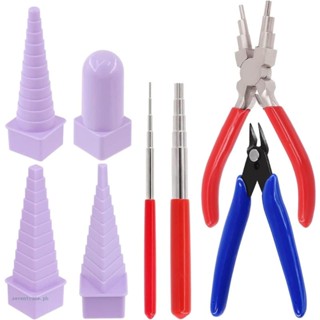 【seve*】ชุดเครื่องมือห่อเครื่องประดับ ลวด แฮนด์เมด DIY 8 ชิ้น